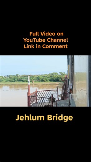 Train Journey Pakistan Railways, Railway Bridge | Train Window