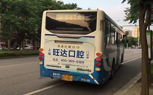 惠南6路W1B-046 车内视角 + W0A-0148出站