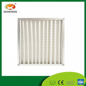 [Hot Item] Low Resistance Preliminary Efficiency Folded Screen Filter