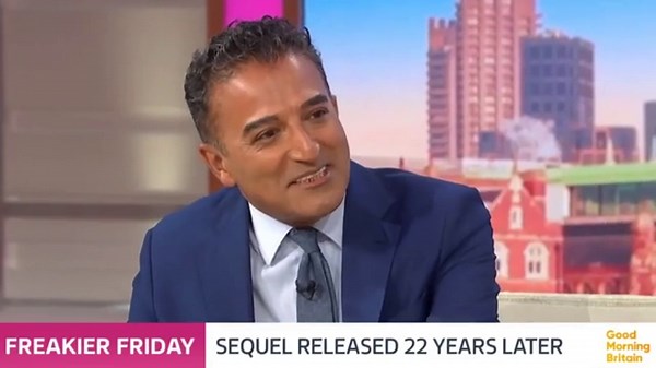 Good Morning Britain’s Adil Ray reveals shocking connection to Lindsay Lohan