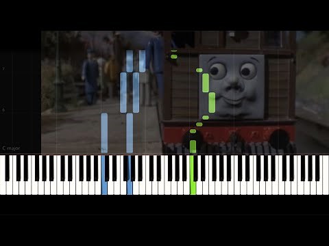 Toby the Tram Engine's Theme | EASY Piano Tutorial