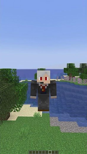 【Minecraft JE】しゃがむと空中浮遊するコマンド #shorts