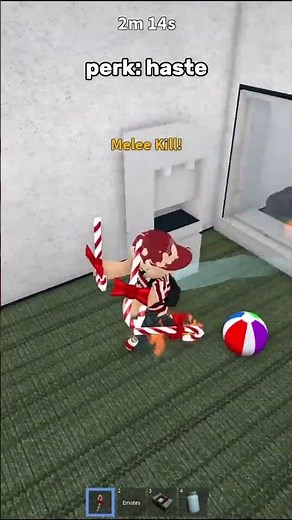 day 1 of trying and rating every single perk in mm2 (haste)