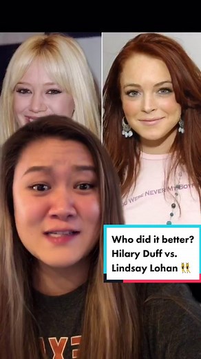 Lindsay Lohan vs. Hilary Duff: Who Did the 'WTF' Face Better?