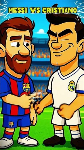 Messi vs CR7 😭 FUNNY AF