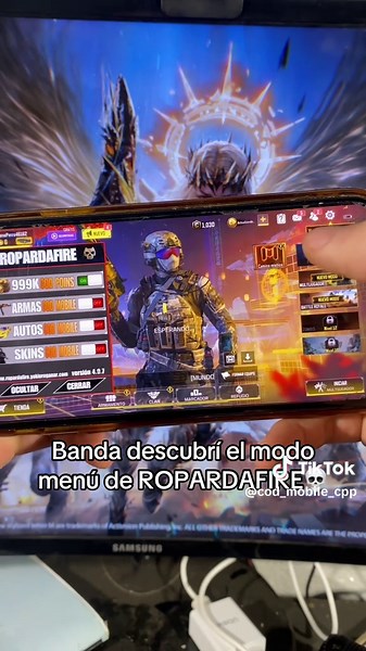 Descubre el modo menú de ROPARDAFIRE en COD Mobile