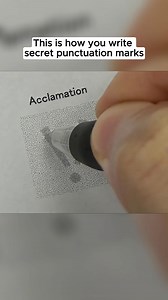 251K views · 3K reactions | How You Can Write Secret Punctuation Marks #reels | Human Sparks | Facebook
