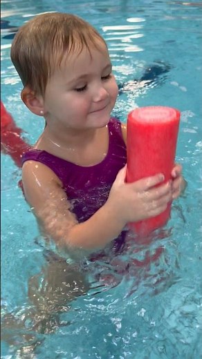 Pool Noodle Treading Water #pool #learntoswim #swimming #swim #poolnoodle
