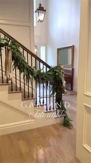 Faux Garland Tutorial for Festive Home Decor