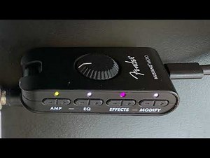 Fender Mustang Micro recording with Bluetooth backing track #mustangmicro #homerecording