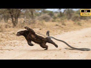 Caught Off Guard While Eating Honey — Can a Honey Badger Survive a King Cobra Bite?