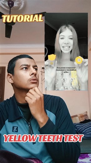 Yellow Teeth test 🤯#trollface #tutorial #fyp #shorts