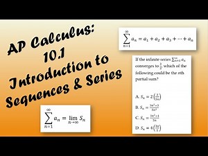 AP Calculus BC Lesson 10.1