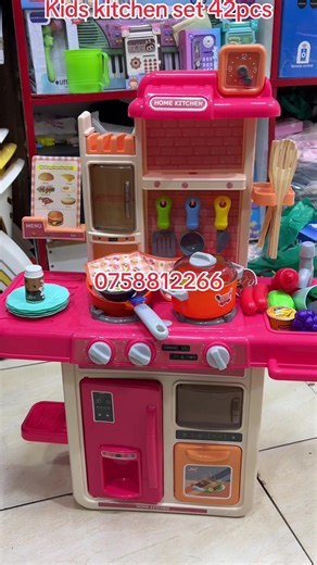 Kids kitchen set #135,000/ #toys #fyp #kitchenset #kidsoftiktok #kampala_tiktokers