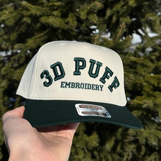 Custom 3D Puff Hat, 3D Puff Text Hat - Etsy