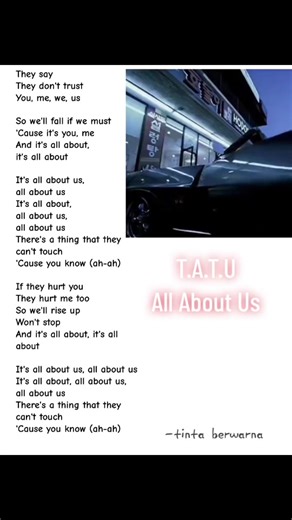 T.A.T.U - All About Us: Lyrics and Meaning Explained