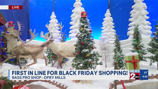 Black Friday shopping begins at Opry Mills Mall