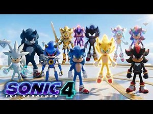 SONIC THE HEDGEHOG 4 (2026) Jim Carrey & Keanu Reeves