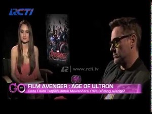 Cinta Laura Interview With The Avengers: Age of Ultron