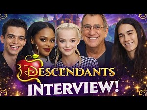 Descendants Cast Full Interview 🎬 Dove Cameron, Cameron Boyce, China Anne McClain & Kenny Ortega