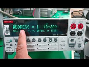 How to set source meter | How to set parameters at keithley 2400 source meters