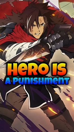 This Anime Turns Heroes Into Tools | Sentenced to Be a Hero #anime #shorts #animerecommendations