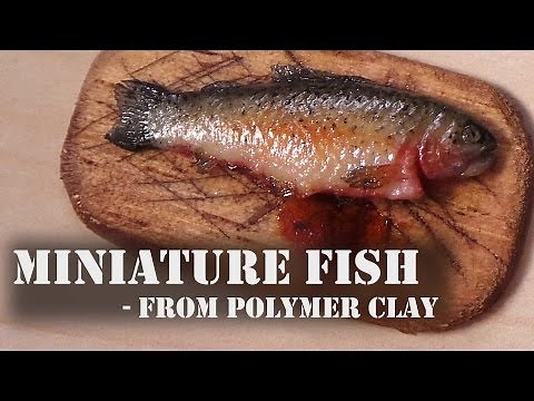 Realistic Miniature Fish - Polymer Clay Tutorial