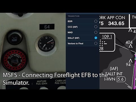 MSFS - Connecting ForeFlight EFB to the simulator