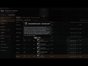 Eve online - remote unanchoring