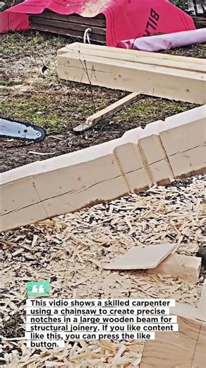 Chainsaw Timber Notching