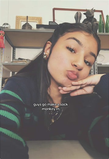 supa cute #fyp #sockmonkey | how to make sock monkey