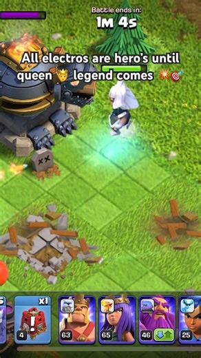 Clash of clans of electro man vs molten and it’s upgraded man #coc #clshofclans #trending #yt #games