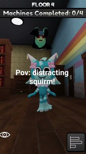 how to distract squirm