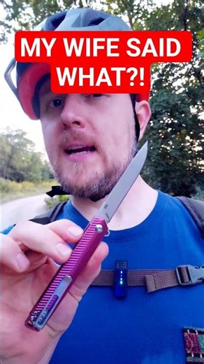 You Won't Believe What My Wife Said about This Knife!! CRKT Stylus!