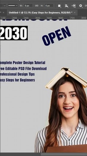 School Admission Poster Design | Free PSD Download