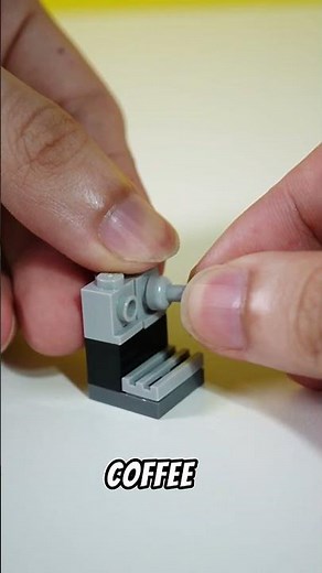 Build coffe machine in lego #lego