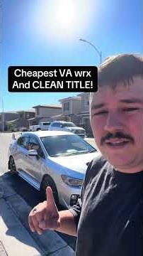 Cheapest wrx you can get right now! #subie #cardeals #bestcardeals #imprezawrxsti #subieflow #subaru