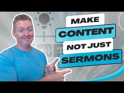 Unlock the Power of These 6 Church Video Content Ideas That AREN'T Sermons!