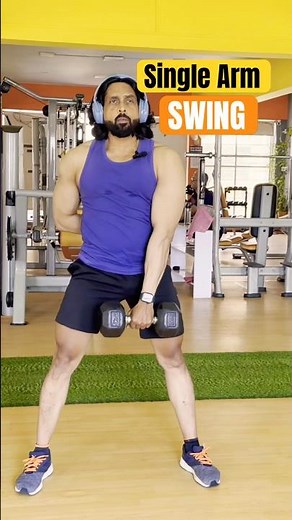 Single Arm Dumbbell Swings - A powerful fat loss and muscle building exercise
