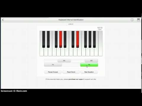 Keyboard Intervals Tutorial