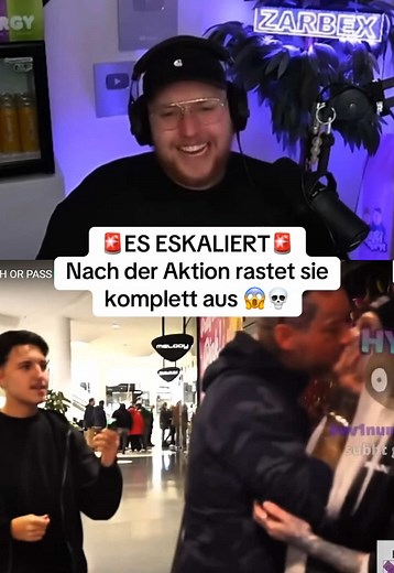 Escalation of Emotions in Viral Clip