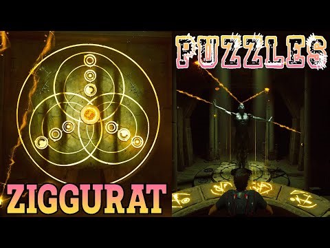 HOW TO SOLVE ALL ZIGGURAT PUZZLES - Xenoarchaeologist | MindsEye