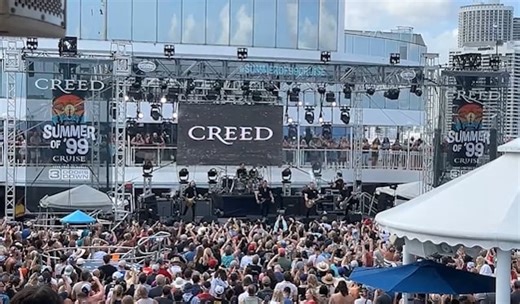 CREED Plays First Concert In 12 Years: Video, Photos