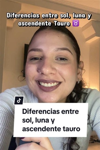 Diferencias entre sol, luna y ascendente Tauro #tauro #tauroseason #cartanatal #astrologia #fyp