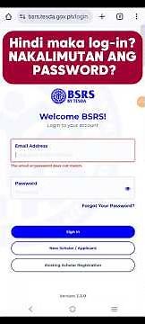 Forgot your BSRS TESDA Password? | This will help you. | BSRS | TESDA #tesdatraining #BSRSattendance