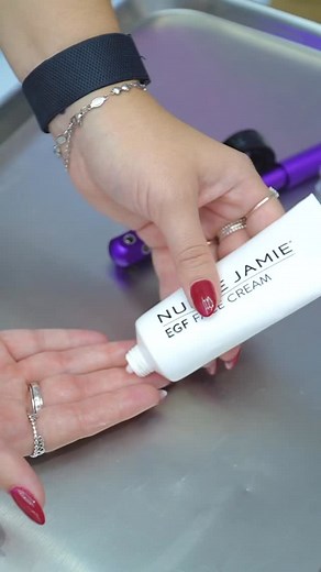 ✨When your glow needs a little extra lift — meet the power duo: EGF Face Cream Uplift Beauty Roller 💆‍♀️ Firm, smooth & radiate every single day. 💜 Your skin called… it wants this combo. ➡️ Shop your glow ritual now. #skincareobsessed #glowfromwithin #beautyroutine #antiagingroutine #selfcaretime #skincareluxury #skincaretools #glowyskin #cleanbeautylover #nursejamie #nursejamieskin #facemassage #skincaretips #skingoals #wrinkle | Nurse Jamie Skin