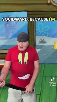 SPONGEBOB SQUAREPANTS CAUSE A SCENE AT THE KRUSTY KRAB #spongebob #funny #horror #shorts