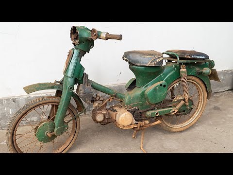 1978 Honda Super Cub C50 Full Restoration | Will it run after 40 years?