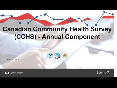 Statistics Canadas Public Use Microdata Files PUMFs A Demo Using the CCHS PUMF - April 30, 2024