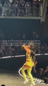 At State Farm Arena in Atlanta Aug. 20, Katy Perry gave her fans a spacey and space-themed two hour concert that showed off her goofy charm and a bit of Pink-like gymnastics ability. | AJC Georgia Entertainment Scene